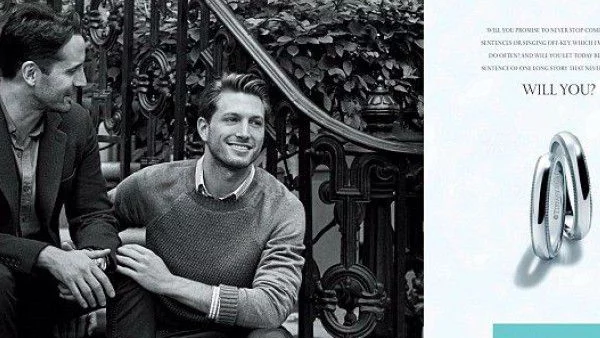 Tiffany & Co. с първа гей реклама 