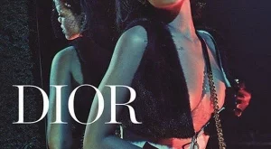 Първи снимки на Риана като лице на Dior