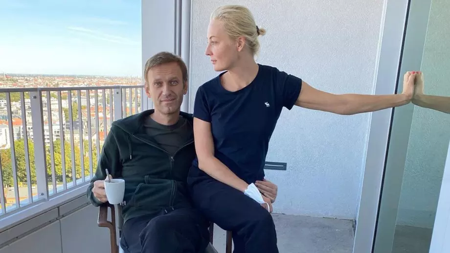 Навални към жена си: Любовта ти ме върна към живота
