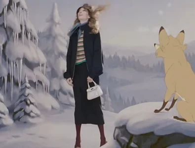 В ерата на AI: Prada представи ръчно рисувана коледна реклама (ВИДЕО)